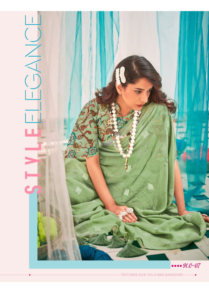 Shreyans Mashroo Designer Sarees Catalog
